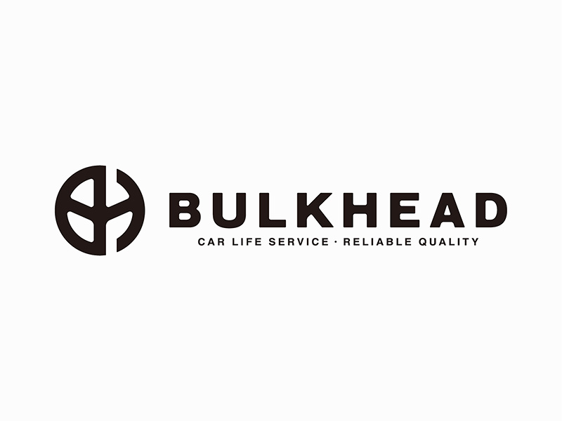 ロゴデザイン　BULKHEAD　名刺デザイン　封筒デザイン