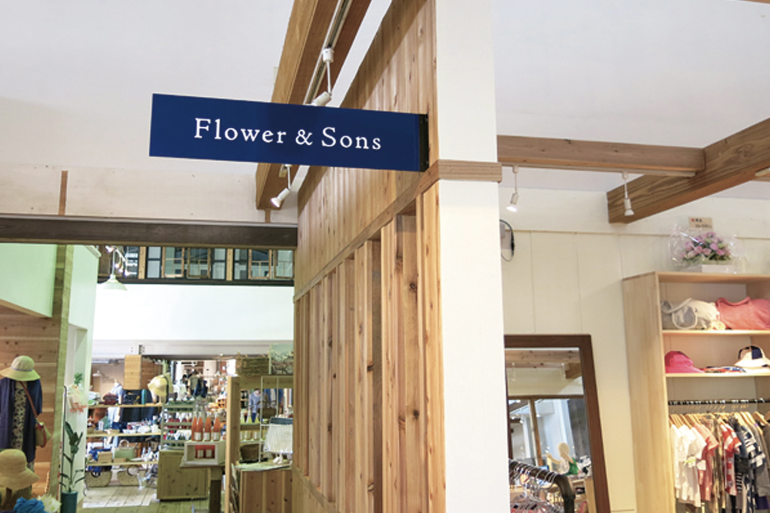 Flower & Sons ロゴデザイン