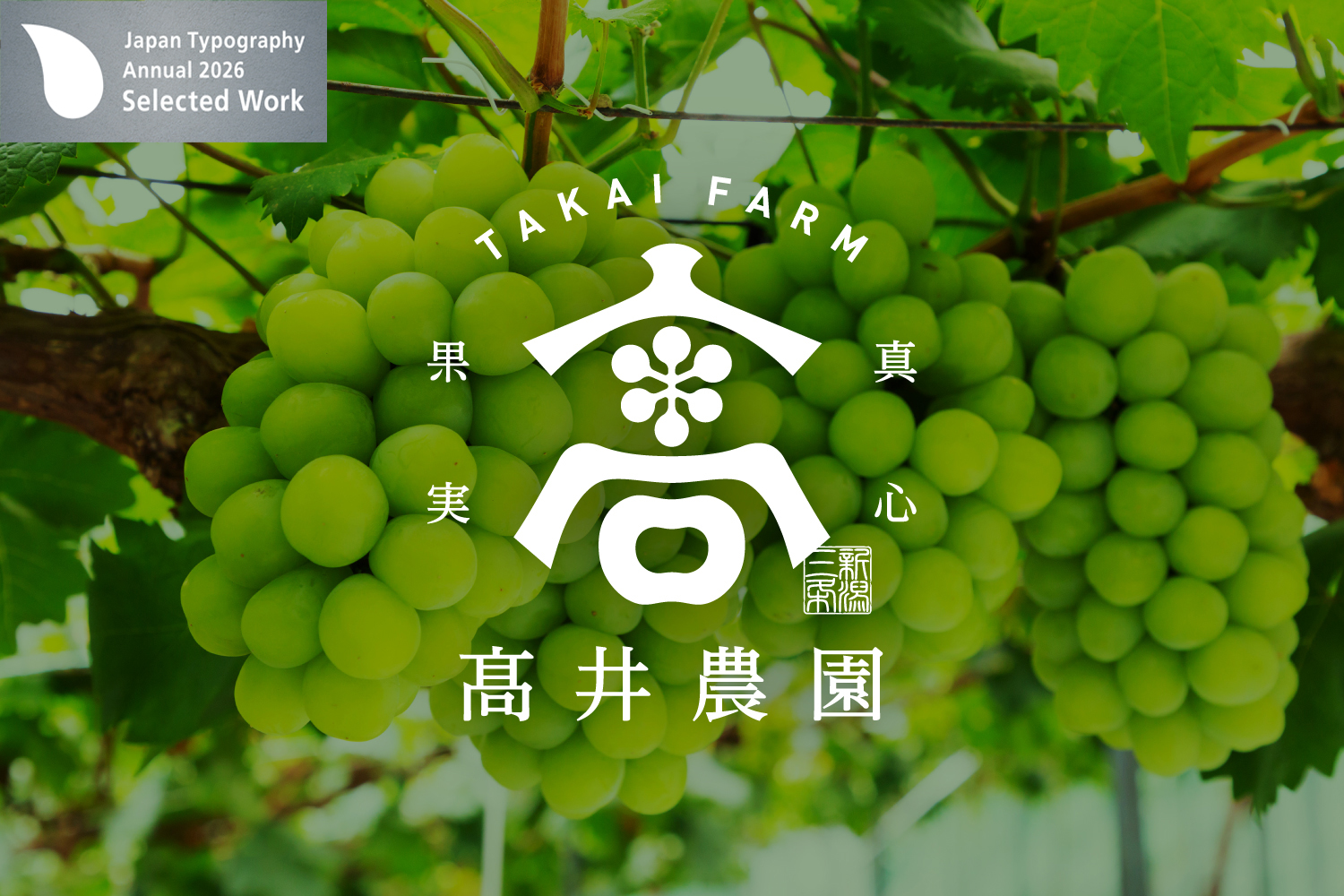 高井農園　髙井農園　ロゴデザイン